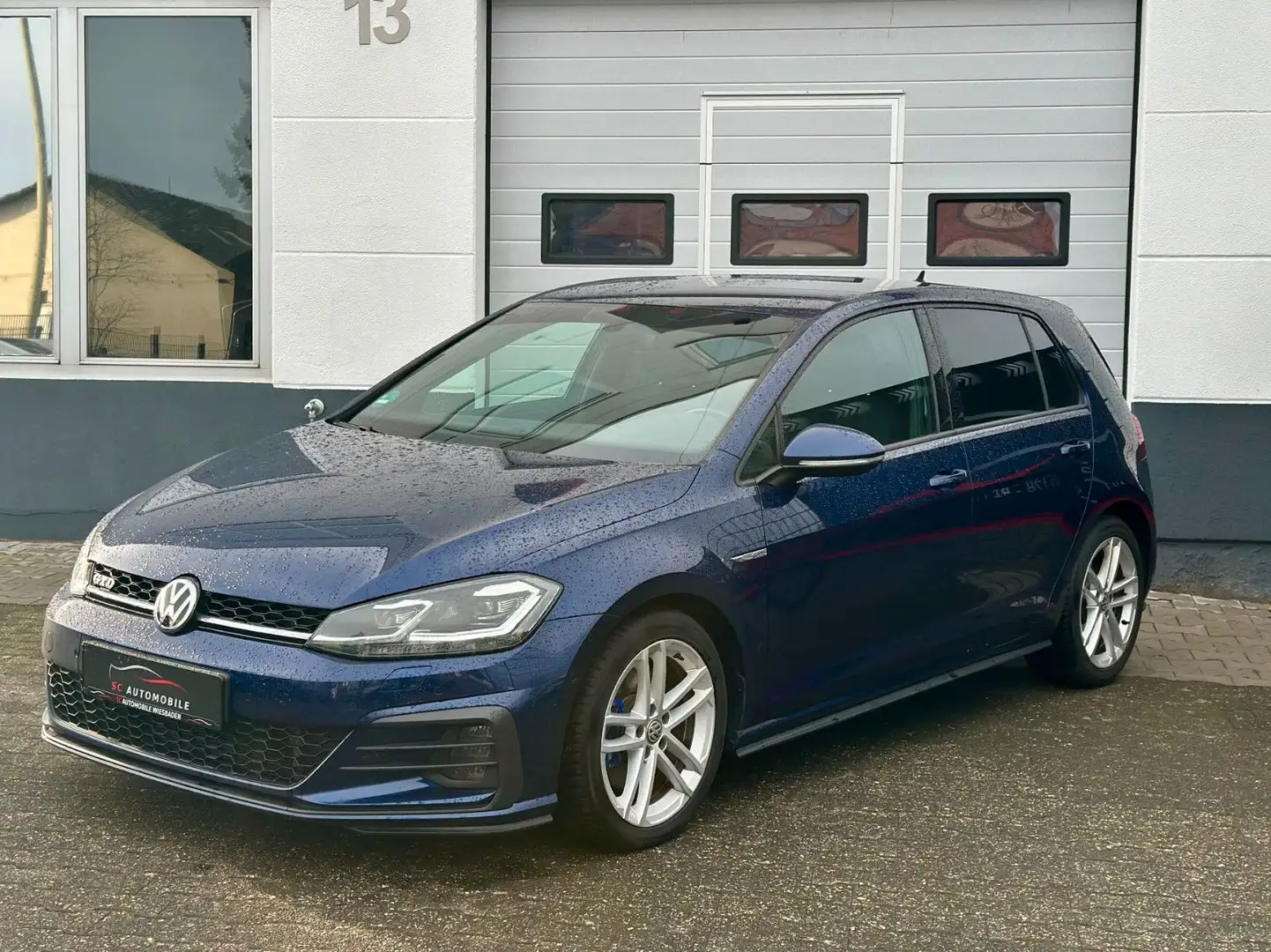 Volkswagen Golf VII Lim. GTD | DSG | 3.HAND| SCHECKHEFT Blauw - 2
