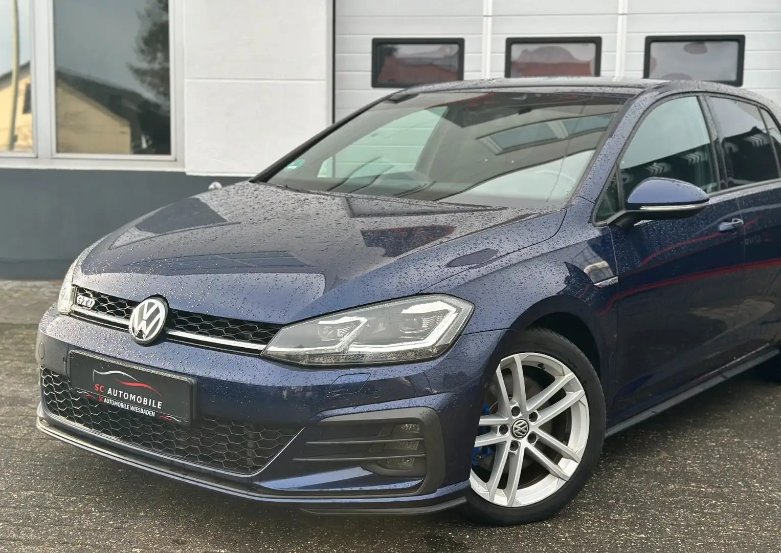 Volkswagen Golf VII Lim. GTD | DSG | 3.HAND| SCHECKHEFT Blauw - 1
