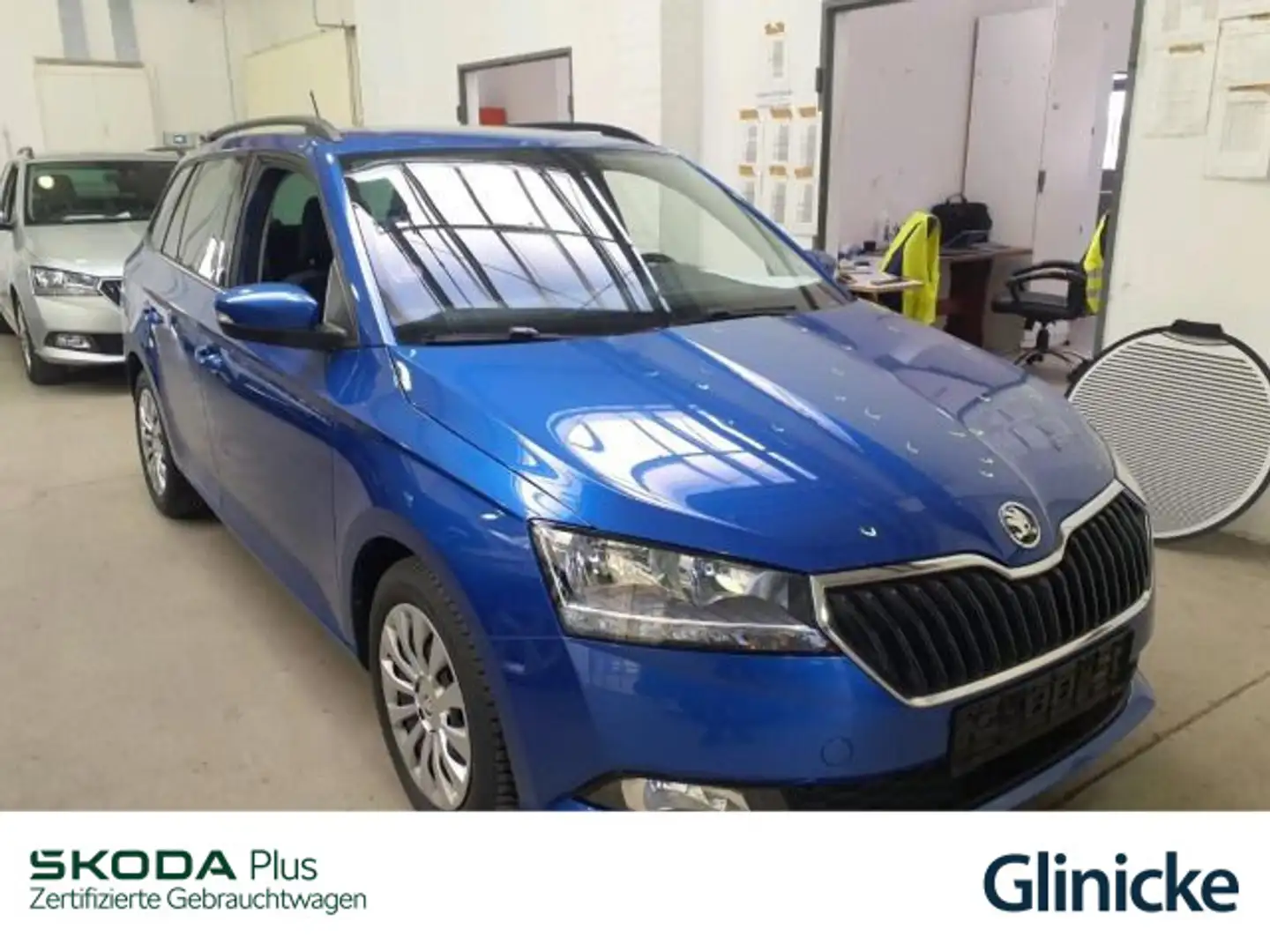 Skoda Fabia Combi 1.0 TSI Ambition Klima Navi Sitzh. Blau - 1