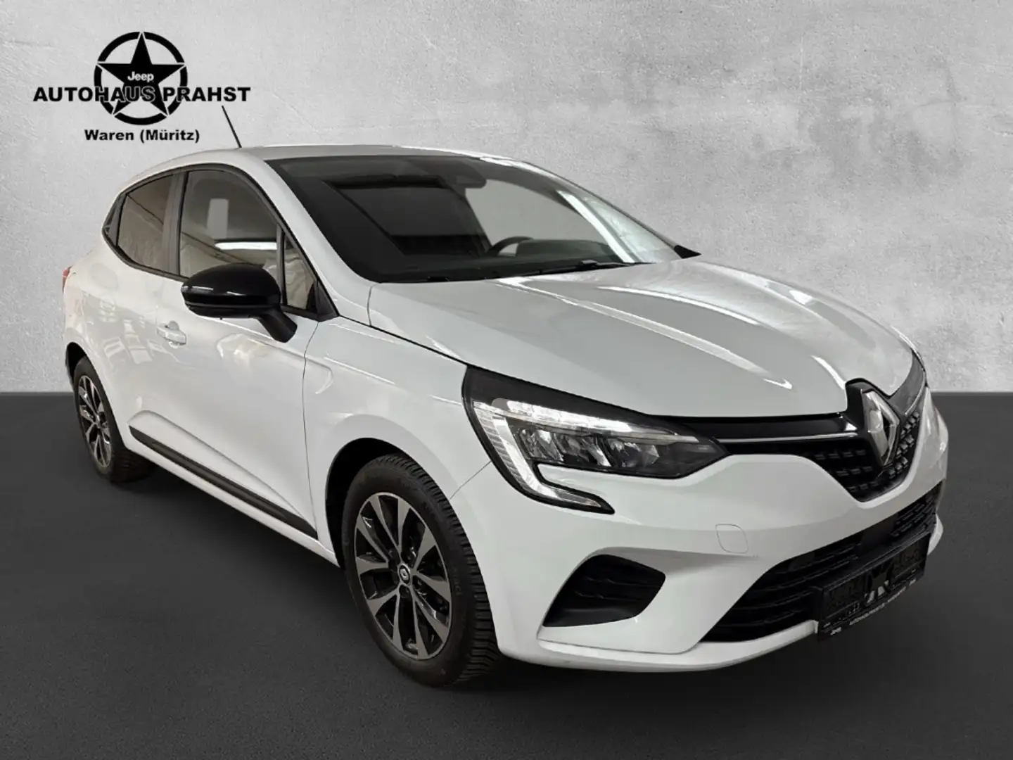 Renault Clio V1.0 SCe Equilibre Klima Sitzh.Carplay PDC Weiß - 1
