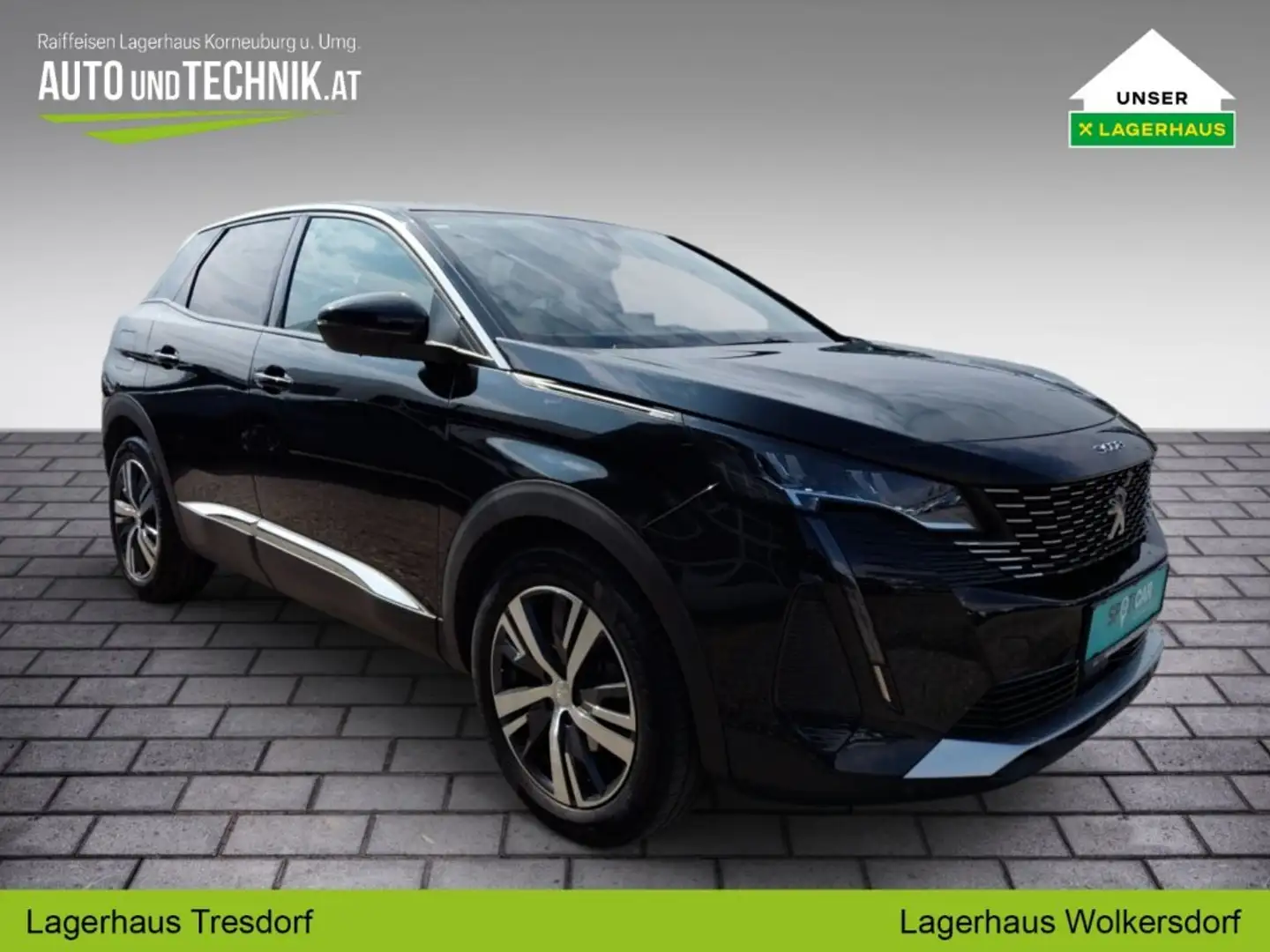 Peugeot 3008 Allure PK PT 130 EAT8 Schwarz - 2
