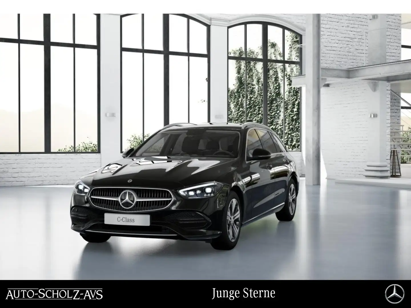 Mercedes-Benz C 220 d 4MATIC T-Modell Avantgarde AHK*KAM*EasyP Nero - 1