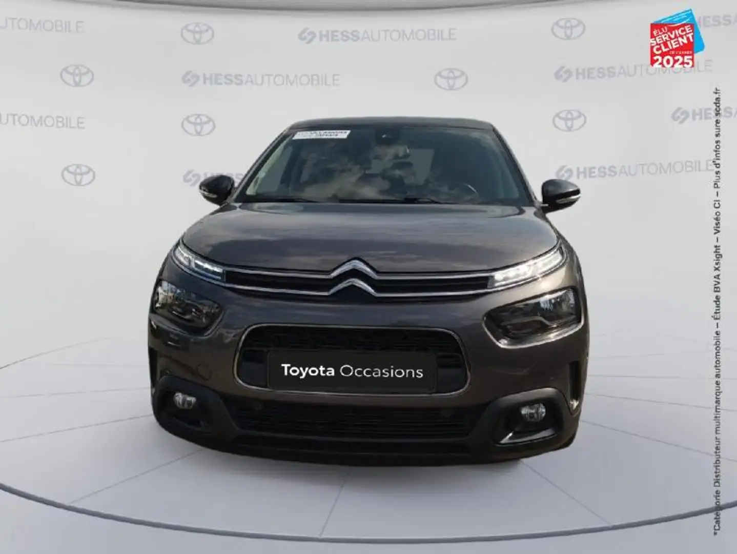 Citroen C4 Cactus PureTech 110ch S/S Shine E6.d GPS Camera Carplay Gris - 2