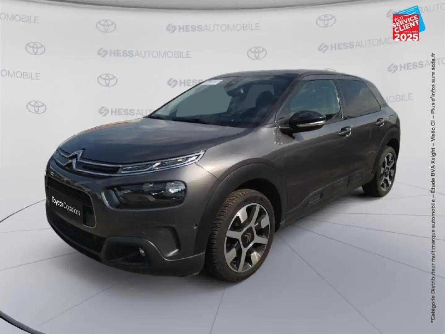 Citroen C4 Cactus PureTech 110ch S/S Shine E6.d GPS Camera Carplay Gris - 1