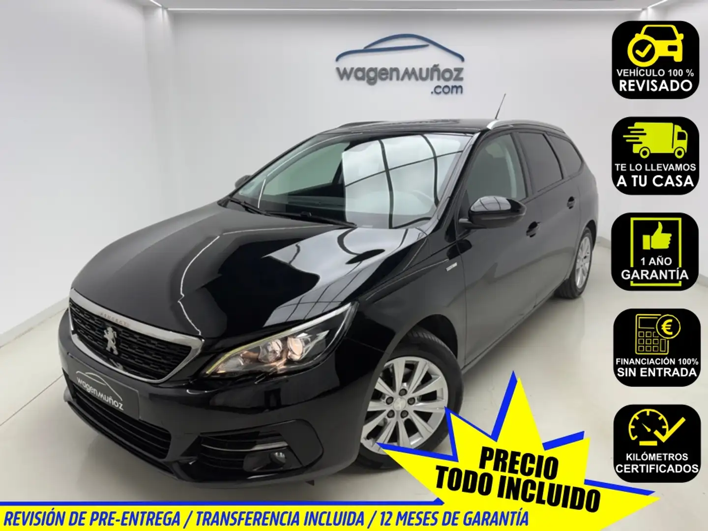 Peugeot 308 SW 1.5BlueHDi S&S Style 130 Negro - 1
