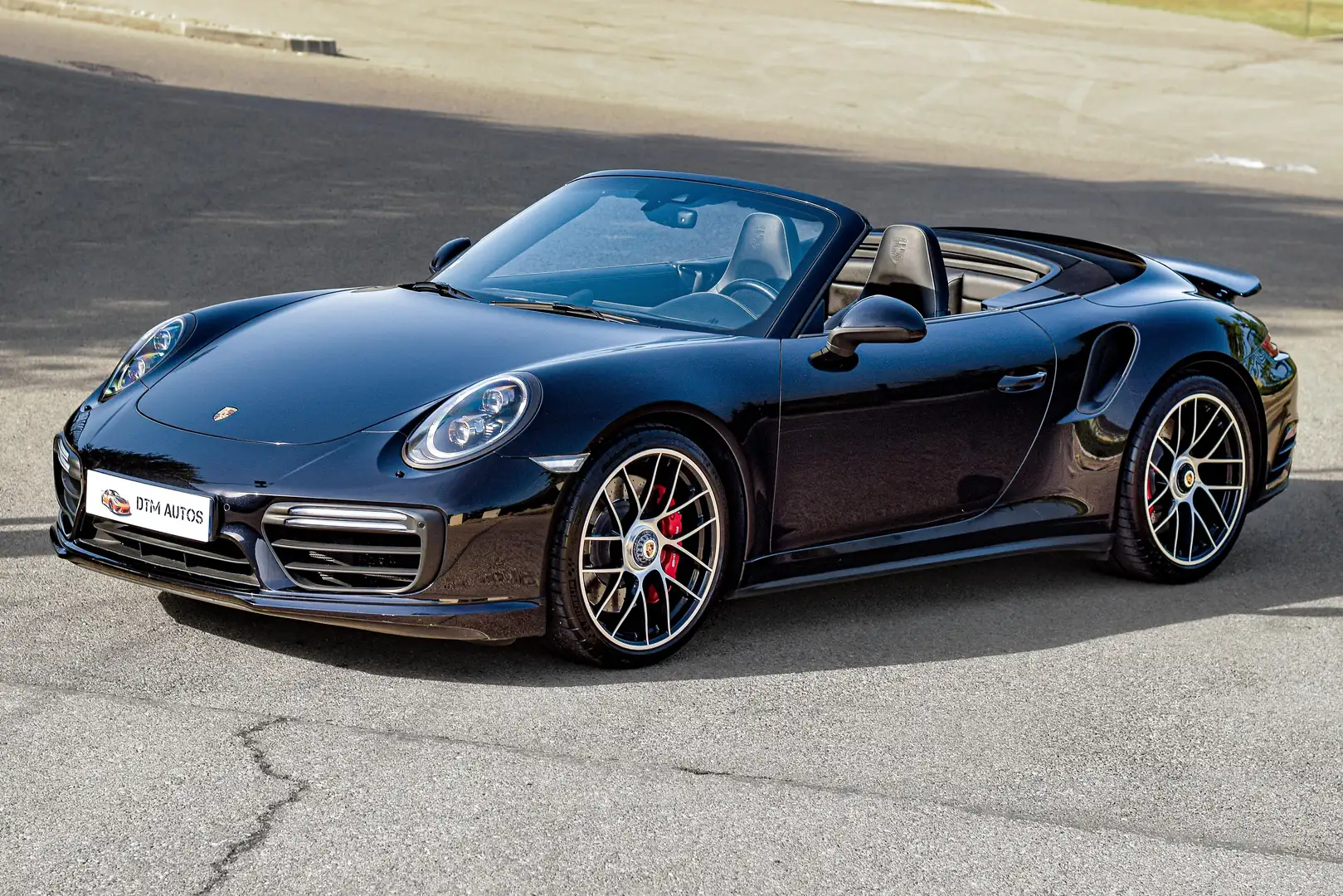 Porsche 991 Turbo Cabriolet 3.8L 540 ch PDK Schwarz - 1