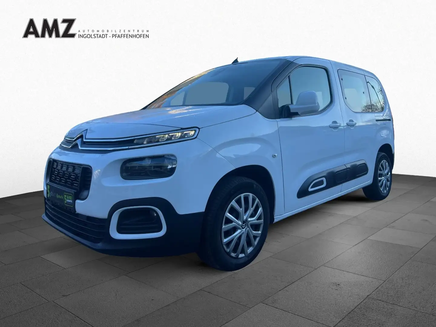 Citroen Berlingo 1.2 PureTech 110 Feel M SHZ+2xKlima+PDC Weiß - 2