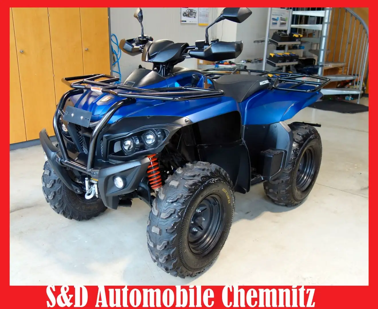 AGM Shade Xtreme 850 LUX EFi 4x4 LOF"TOP Quad" Černá - 1