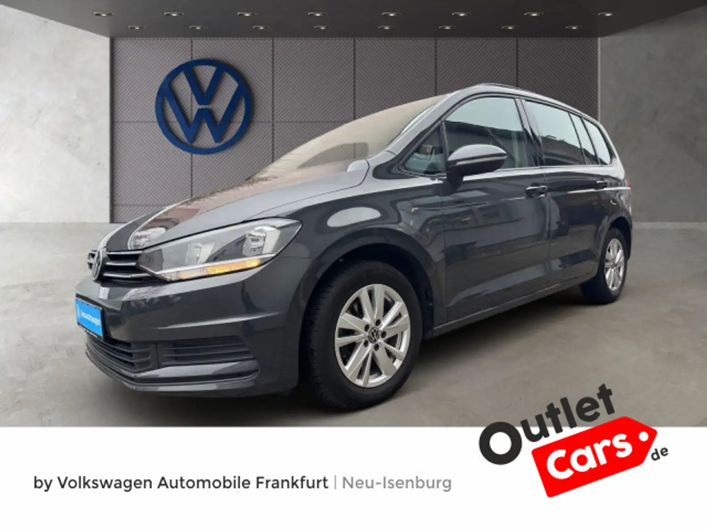 Volkswagen Touran 2.0 TDI Comfortline Navi Klimaanlage Einp Gris - 1