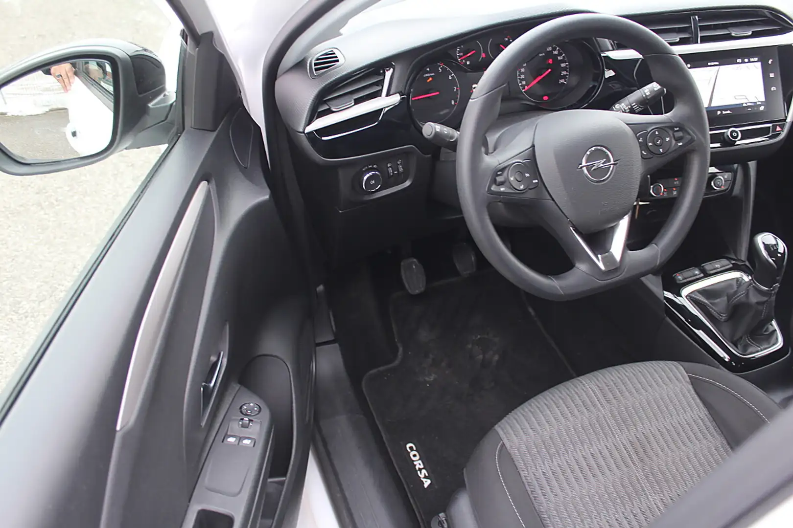 Opel Corsa 1,2 Edition RFK,Navi,Spurhalteassitent,Verkehrs... Blanc - 2