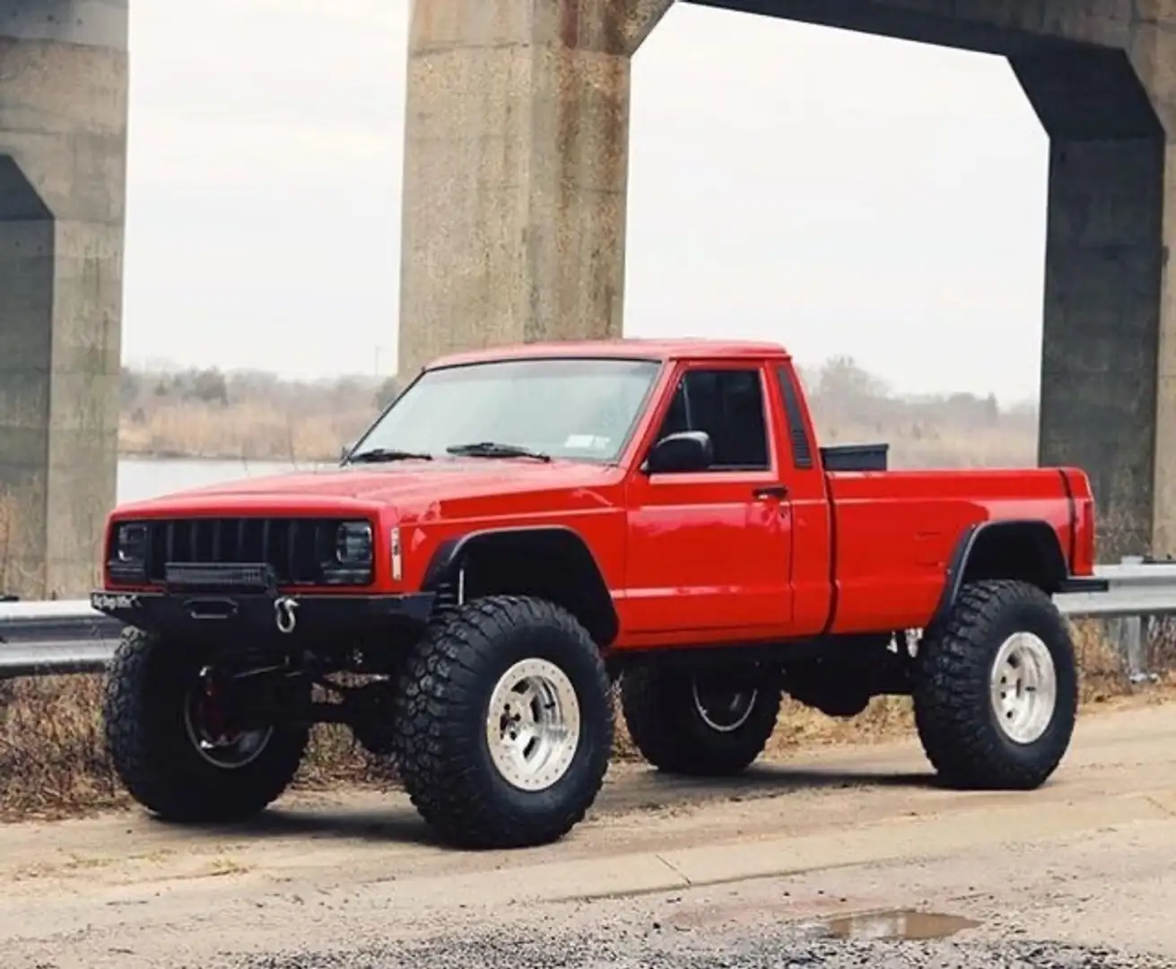 Jeep Comanche SOLO ORDINE!!!!!!!5p 4.0 Country auto IMPORT USA Rouge - 1