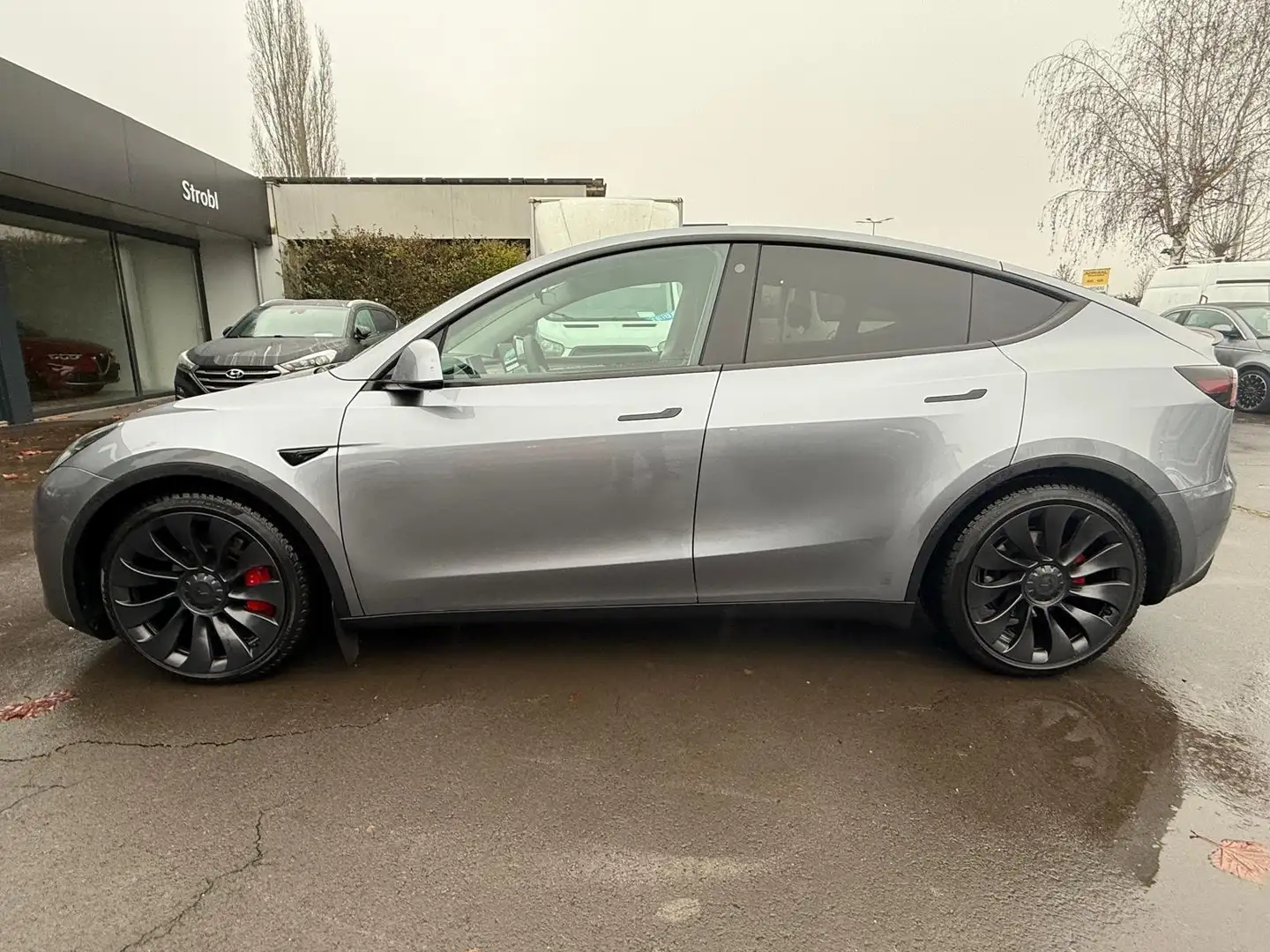 Tesla Model Y AWD 79kWh Performance Gris - 2