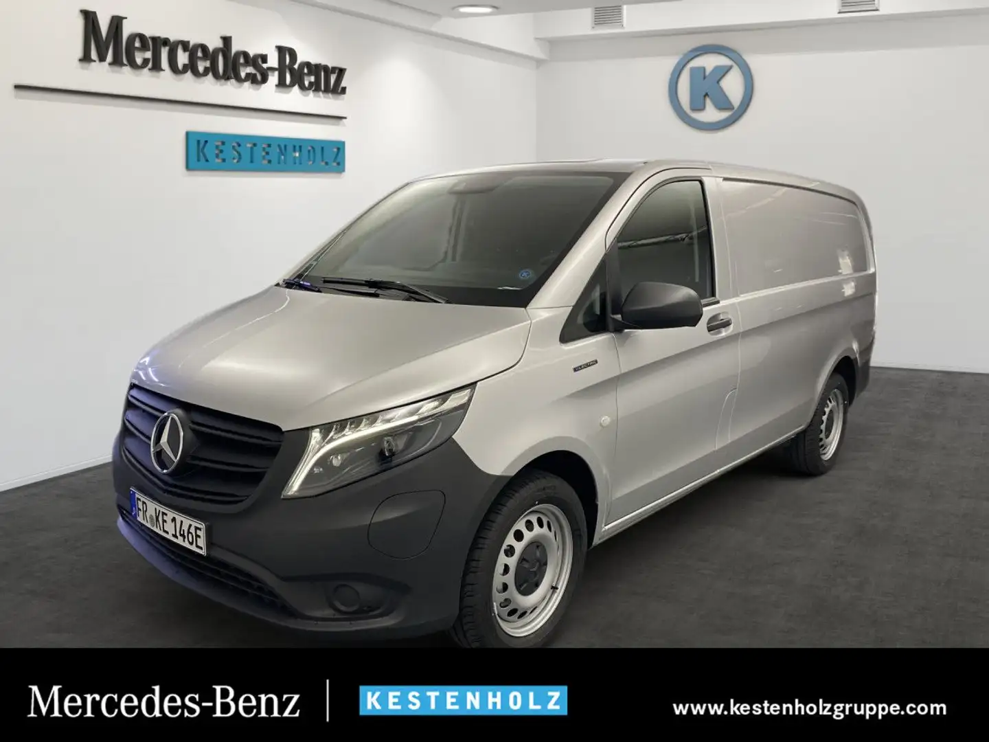 Mercedes-Benz Vito eVito 112 Kasten Lang Silber - 1
