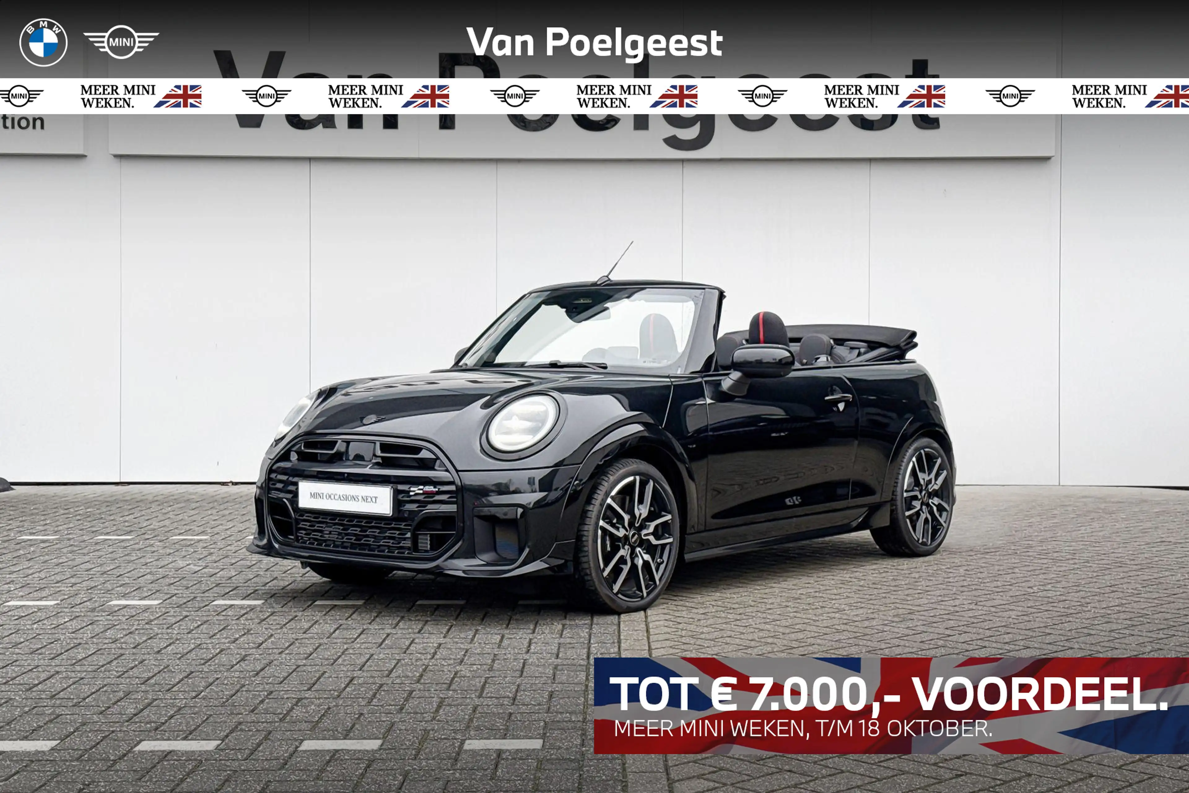 MINI Cooper C Cabrio 2.0 John Cooper Works Pakket XL - Boost Deals