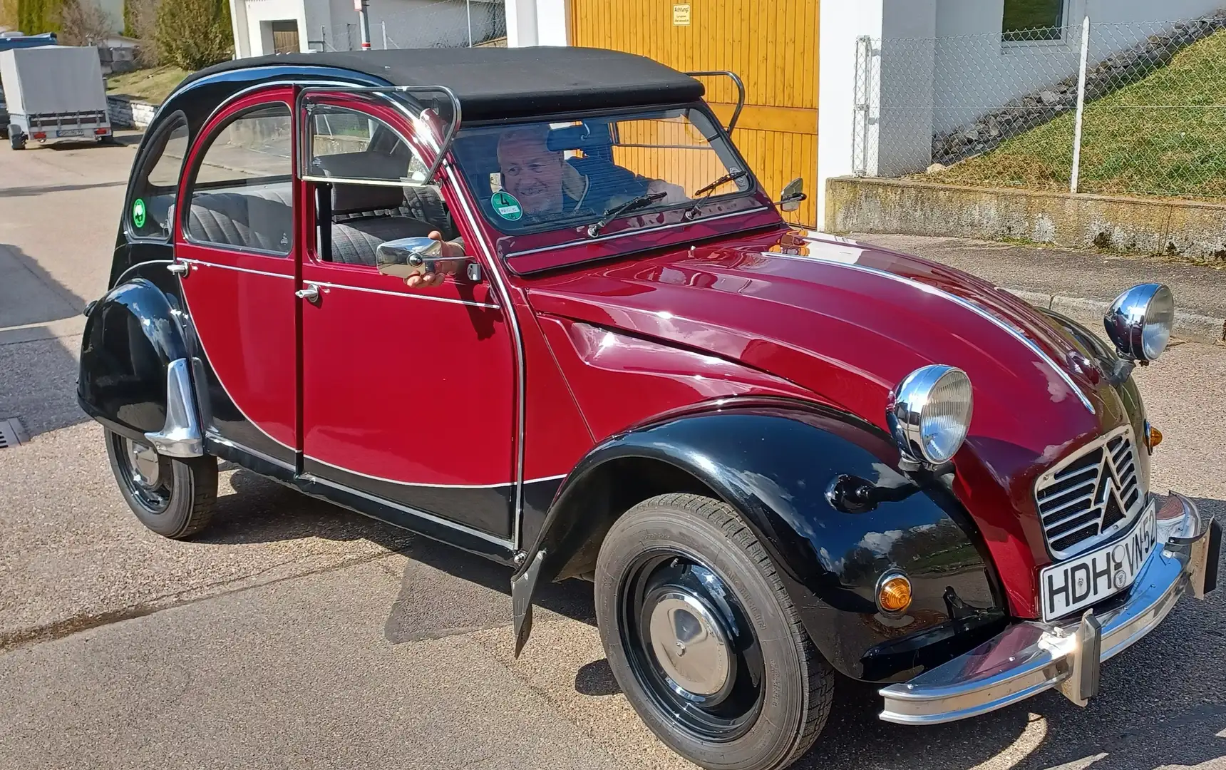 Citroen 2CV 2 CV 6 Club Piros - 2