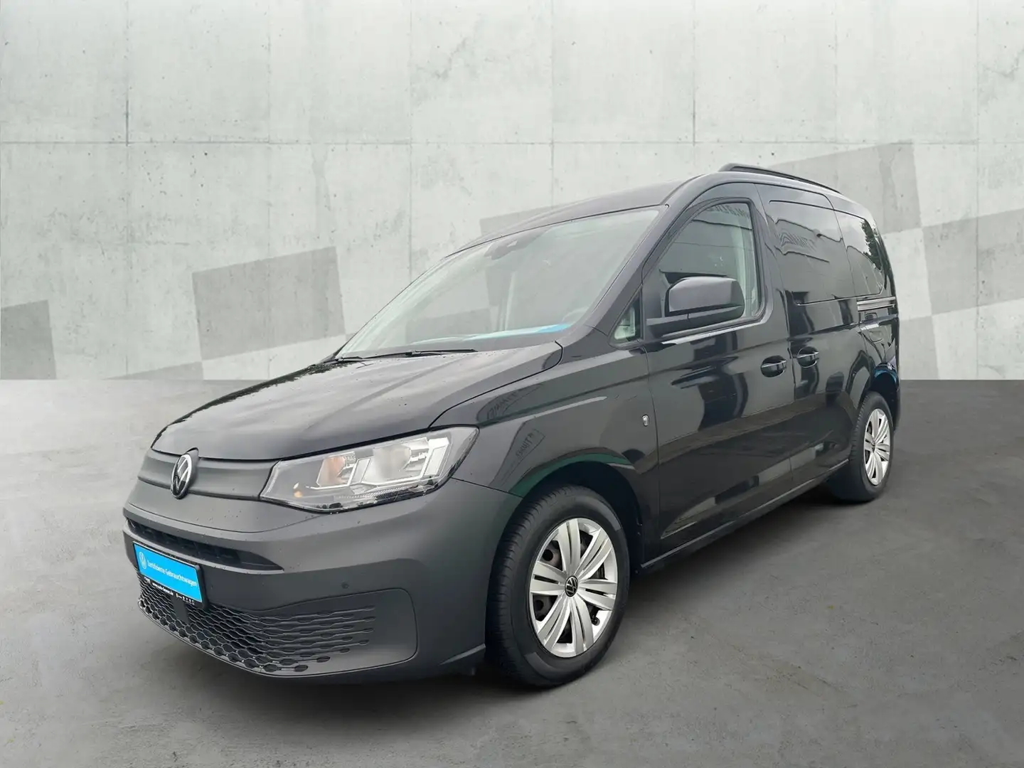 Volkswagen Caddy 2.0 TDI *STHZG*NAVI*SHZG*LANE ASS*DAB*PDC*CLIMATR Zwart - 2