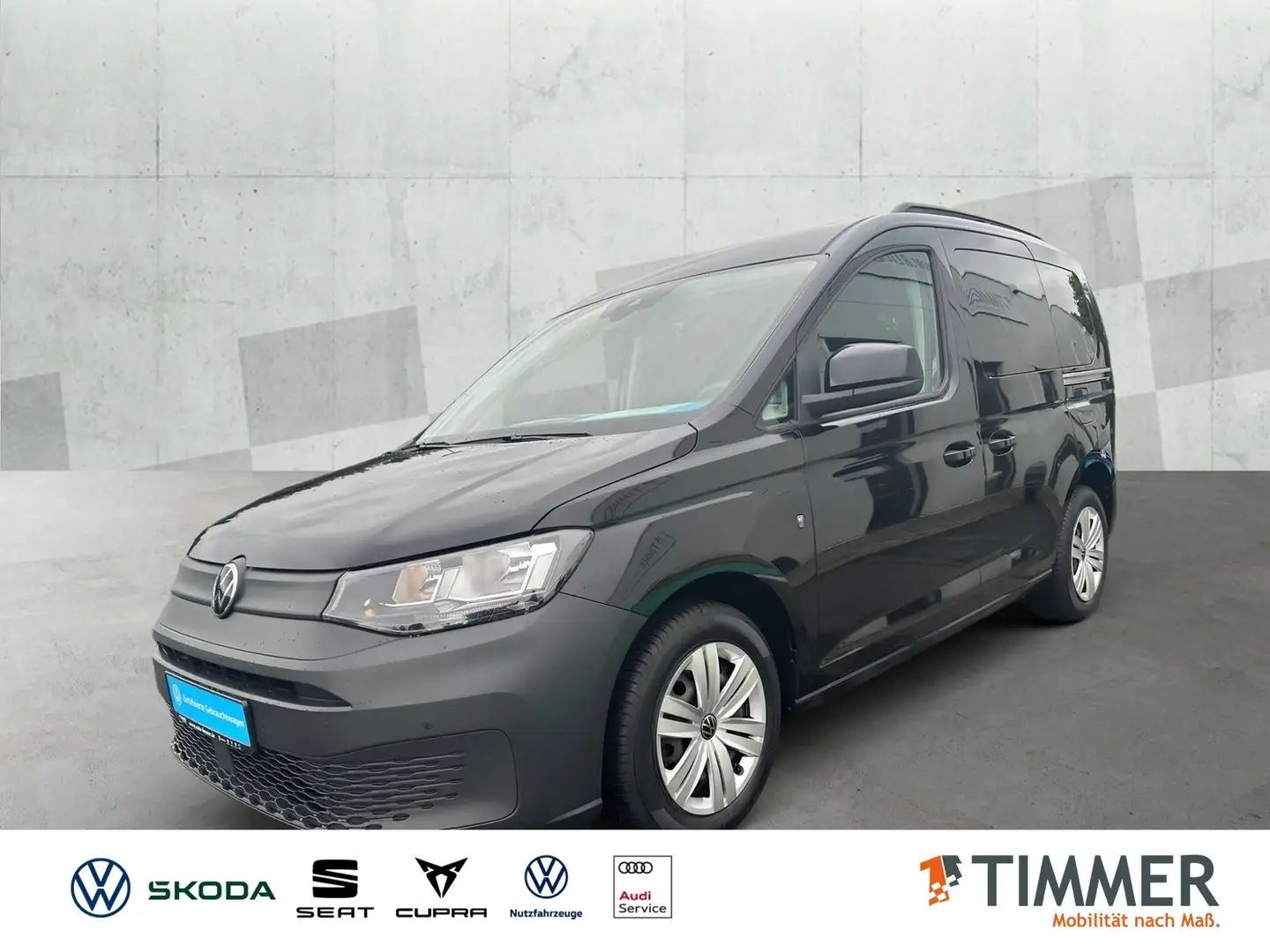 Volkswagen Caddy 2.0 TDI *STHZG*NAVI*SHZG*LANE ASS*DAB*PDC*CLIMATR Nero - 1