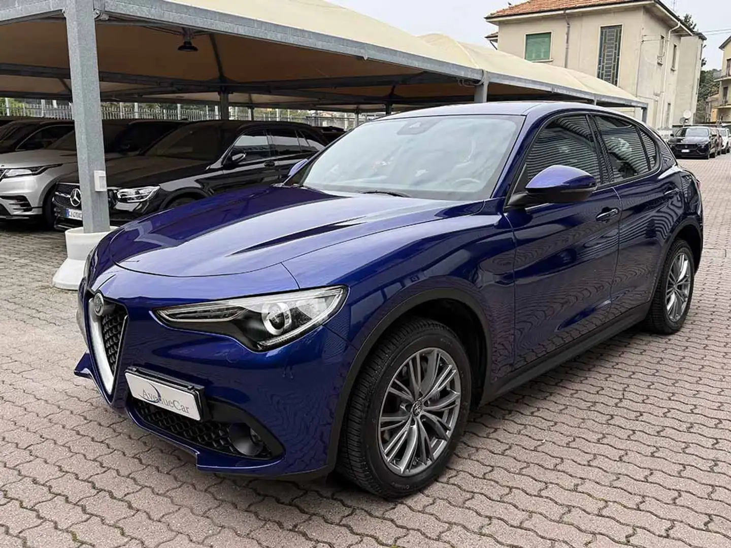 Alfa Romeo Stelvio Super Business Q4 TELECAMERA POST. IVA ESPOSTA Blu/Azzurro - 1