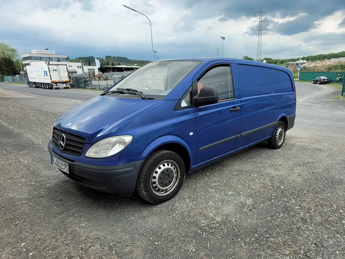 Mercedes-Benz Vito 109 CDI lang (639.603) Bleu - 2