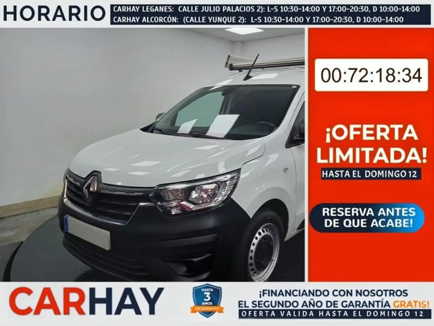 Renault Express Confort 1.5 Blue dCi 55 kW (75 cv) Blanco - 1