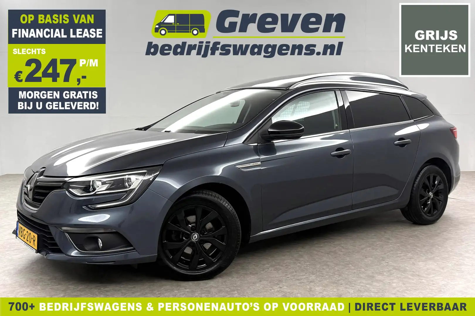 Renault Megane Energy TCe Limited | VAN | Grijs kenteken | MARGE! Gri - 1