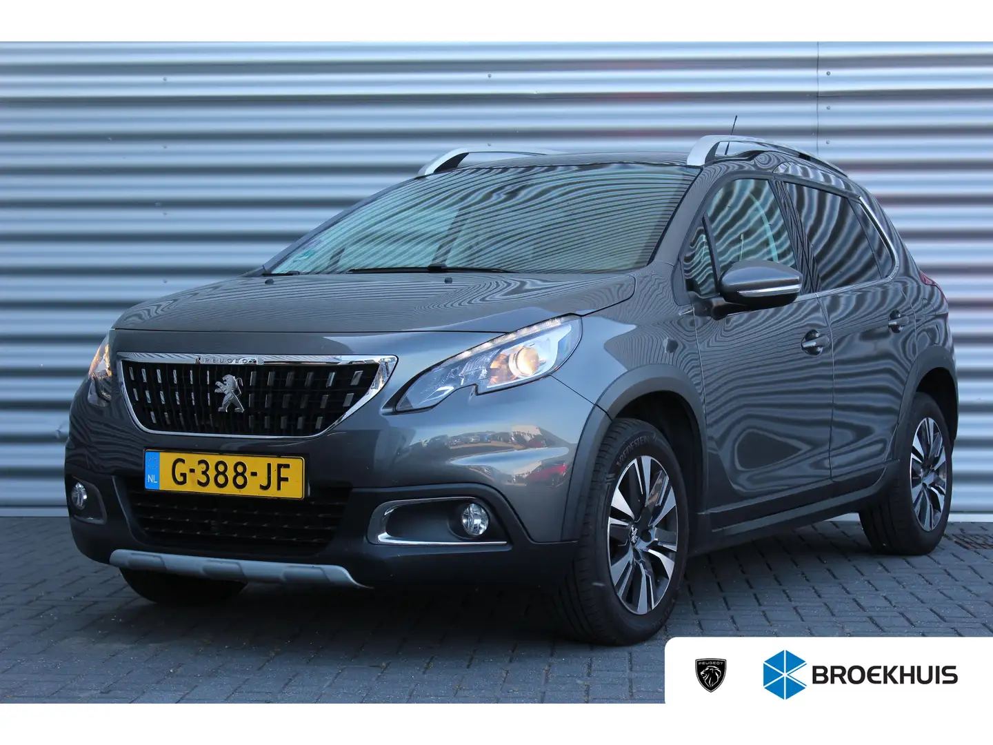 Peugeot 2008 1.2 PURETECH 110PK ALLURE / NAVI / LEDER / CLIMA / Grijs - 1