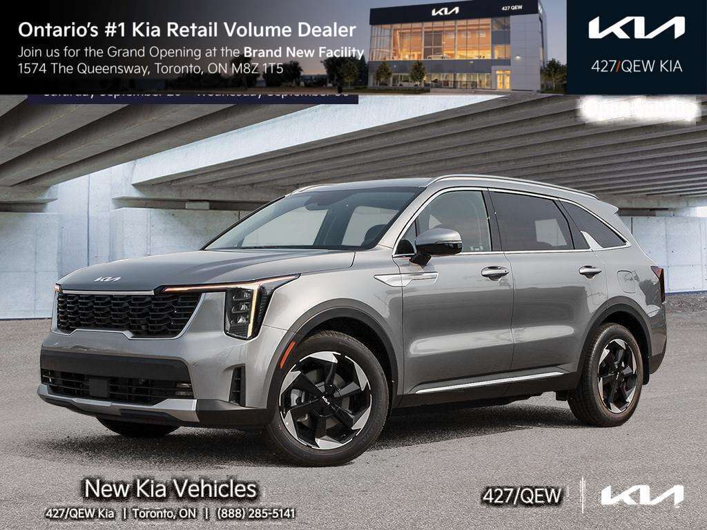 Gray 2026 Kia Sorento Plug-In Hybrid SUV / Crossover 6-Speed Automatic