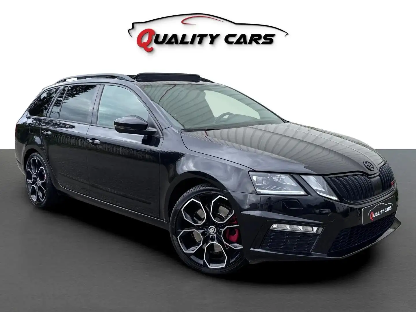 Skoda Octavia RS | 2.0 TSI | 99.000 KM !! | DSG | Full Option Zwart - 1