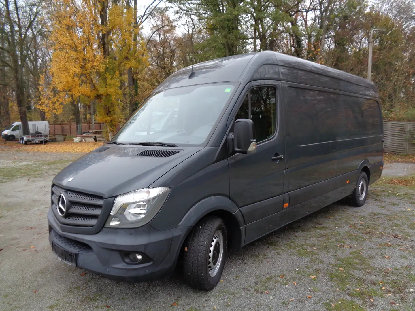 Mercedes-Benz Sprinter 313 CDI MAXI; HOCH+LANG; KLIMA; TEMPOMAT Grau - 2