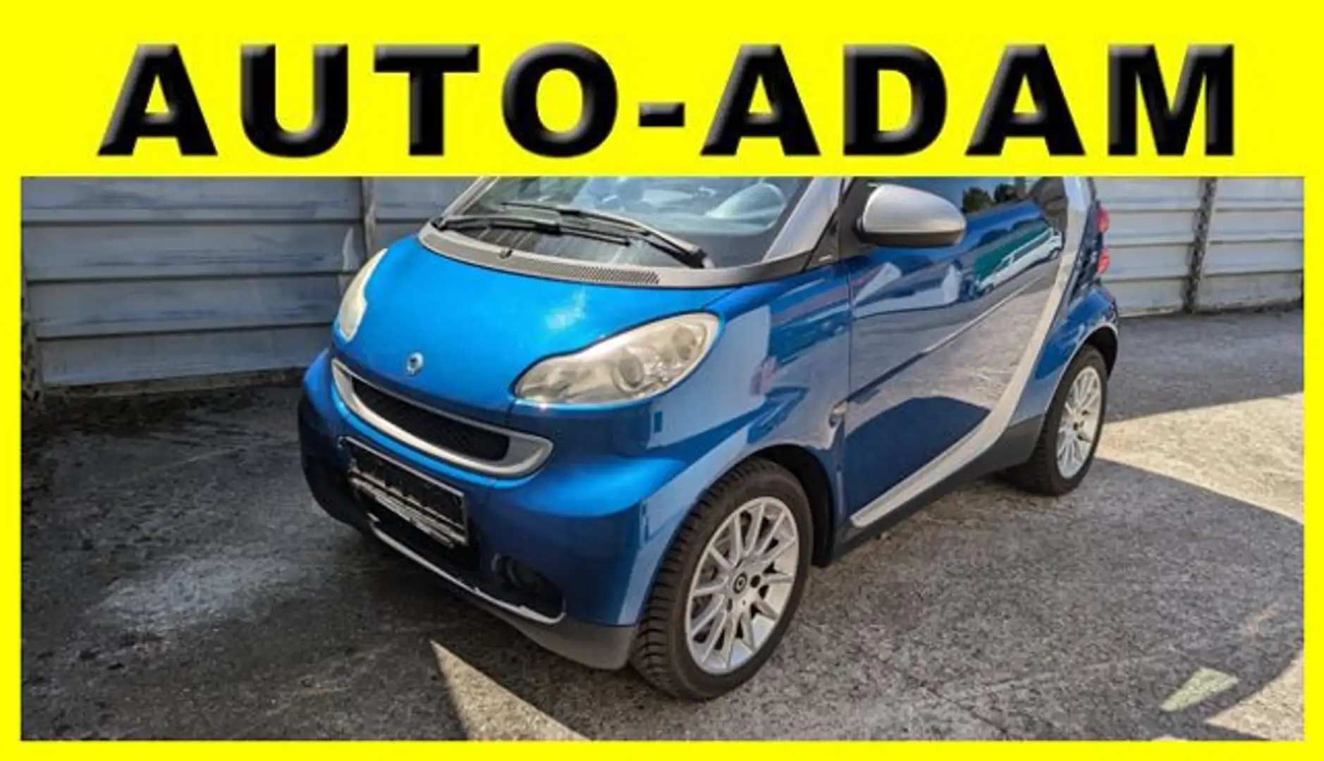 smart forTwo coupe*Automatik*Klima*Alufelgen* Blau - 1