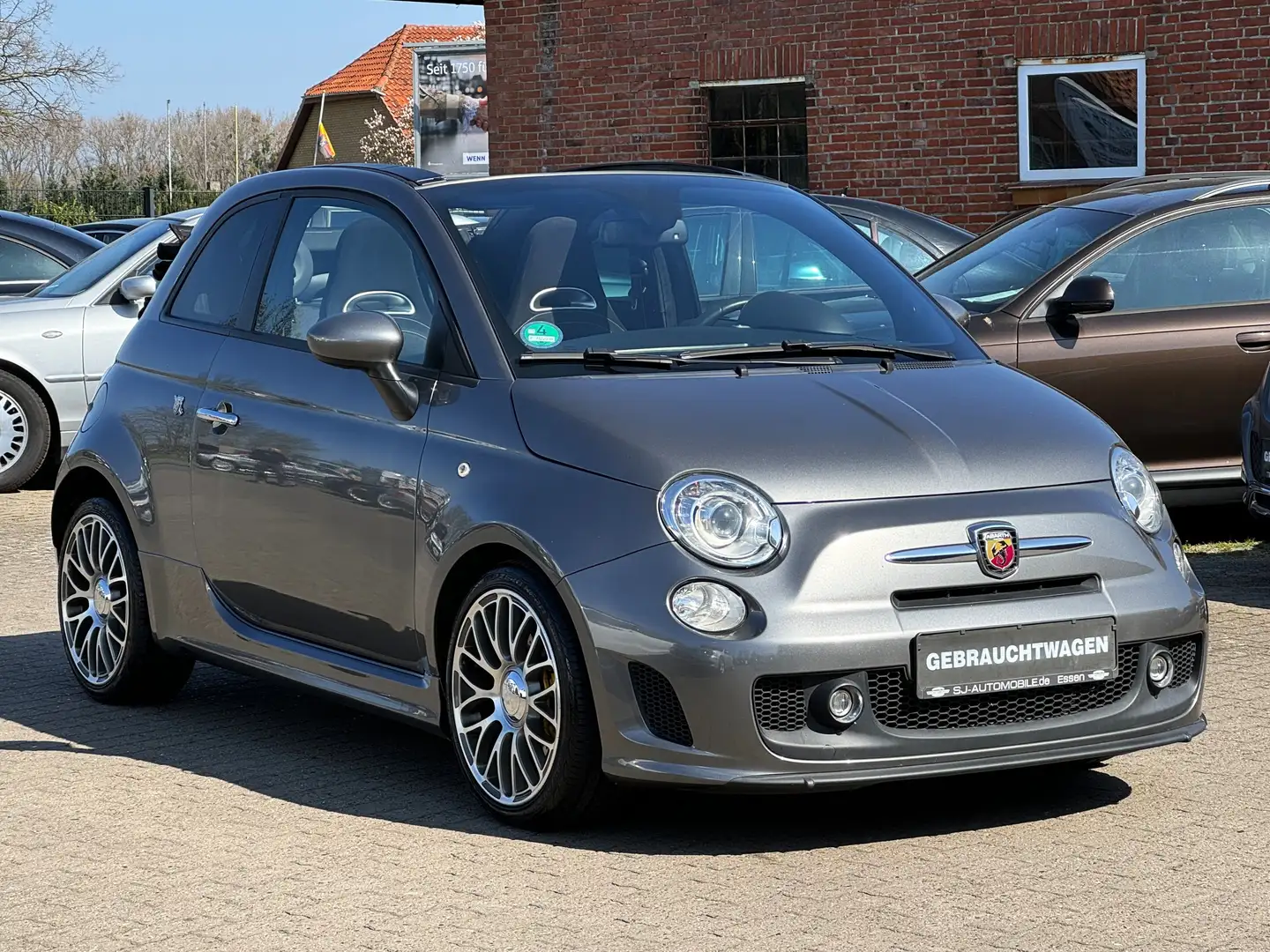 Abarth 500C 1.4 T-Jet 16V C Custom Xenon, Corsa, PDC... Gri - 2