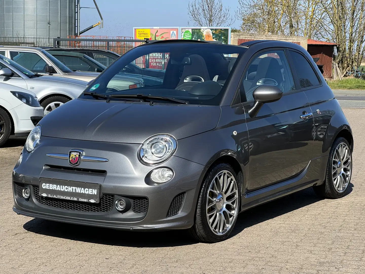 Abarth 500C 1.4 T-Jet 16V C Custom Xenon, Corsa, PDC... Gri - 1
