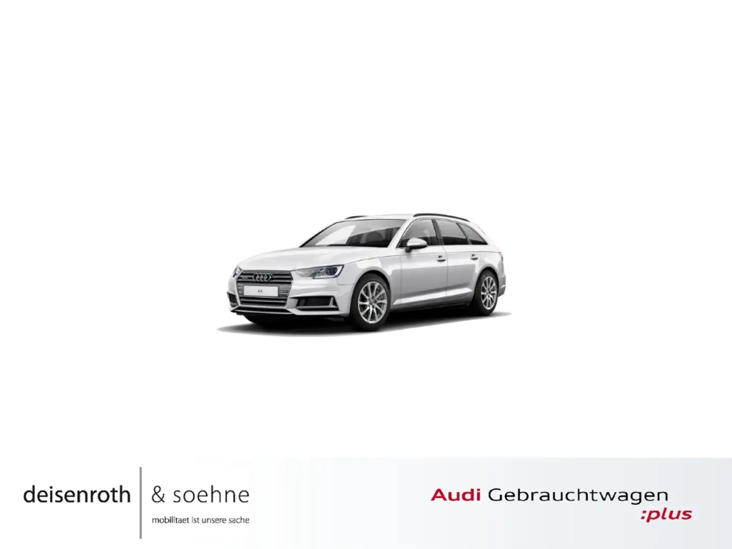 Audi A4 Avant Sport 40 TDI qu S tr Nav/PBox/sound/EPH/Temp Weiß - 1