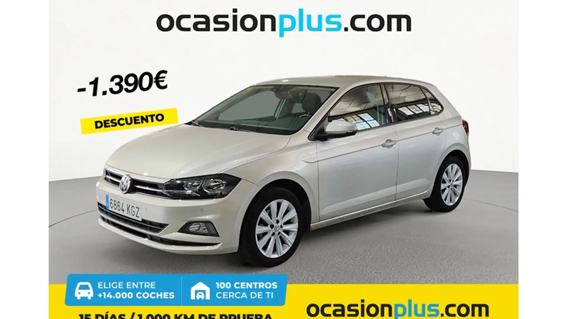 Volkswagen Polo 1.0 TSI Sport DSG 85kW Plateado - 1