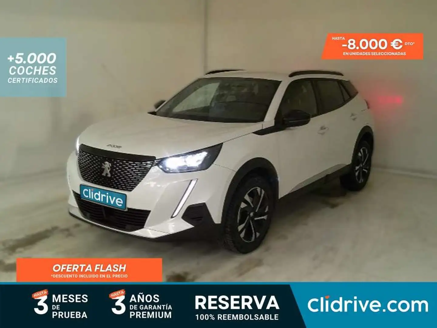 Peugeot 2008 1.2 PureTech S&S Allure EAT8 130 Blanco - 1