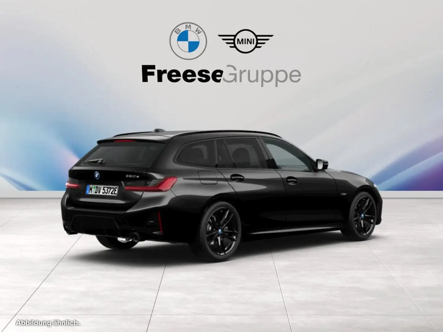 BMW 320 e Touring SPORTSITZE LED SHZ TEMPOMAT DAB ABS Schwarz - 2