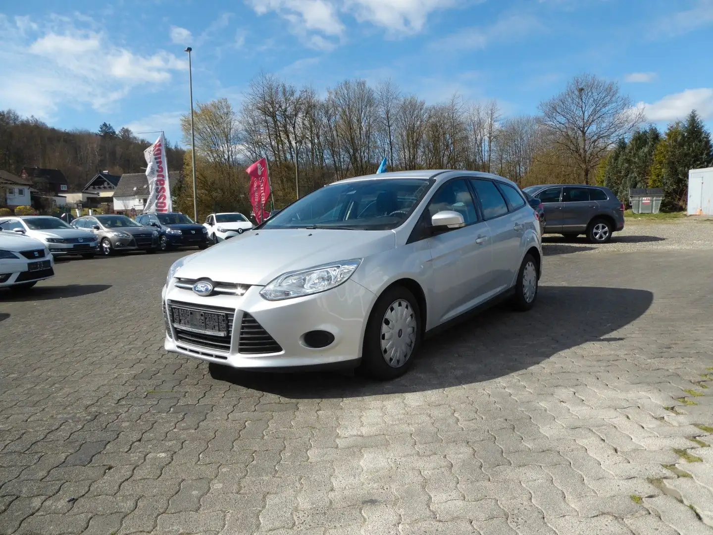 Ford Focus 1,6TDCi 77kW S/S ECOnetic 88g Trend Tur. Silber - 1