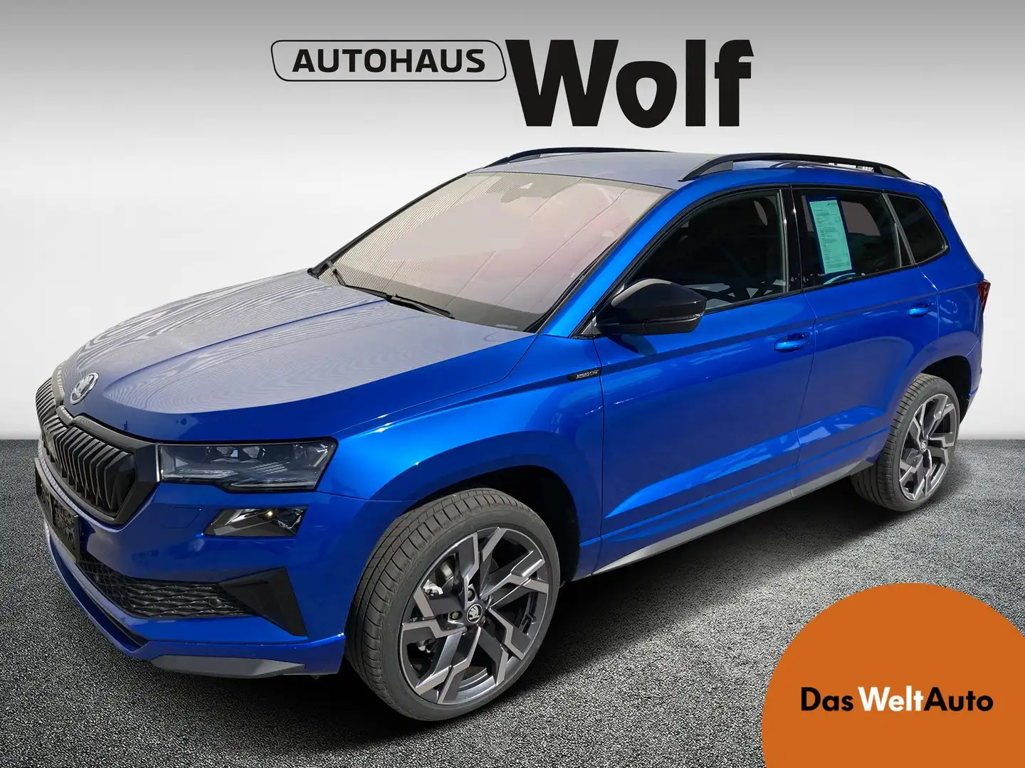 Skoda Karoq Sportline TSI DSG ACT Blau - 1