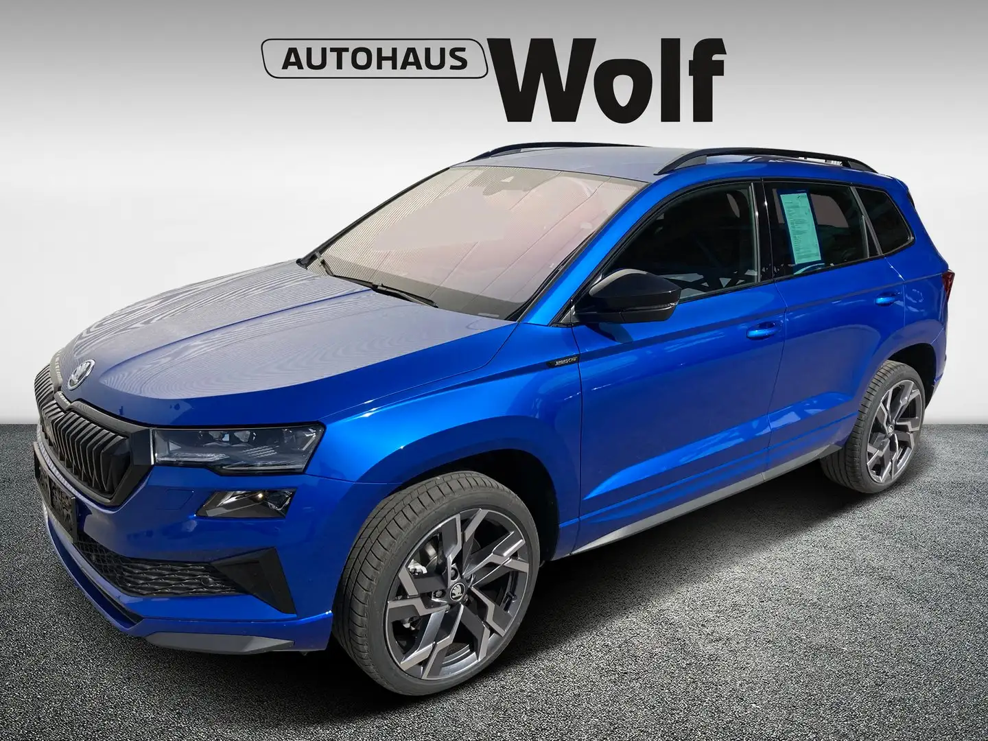 Skoda Karoq Sportline TSI DSG ACT Blau - 1