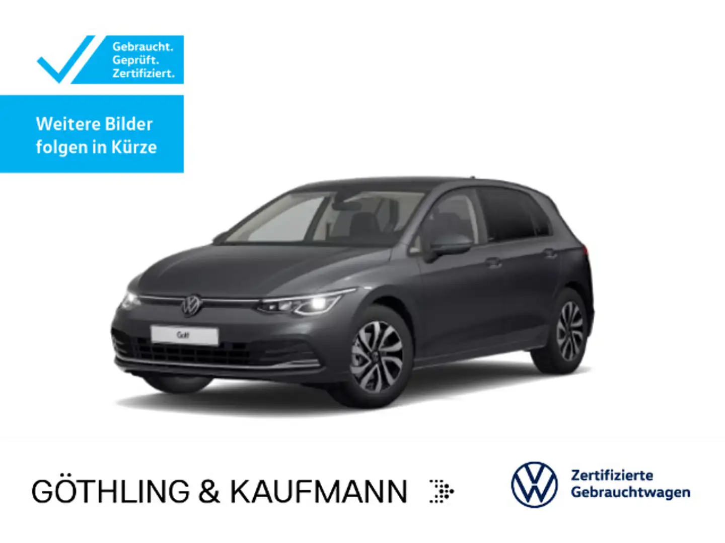 Volkswagen Golf Life ACTIVE 1.5 TSI*NAVI*AHK*KAM*SHZ*ACC*LE Grau - 1