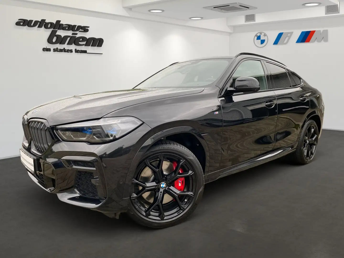 BMW X6 xDrive40d M Sportpaket Zwart - 1