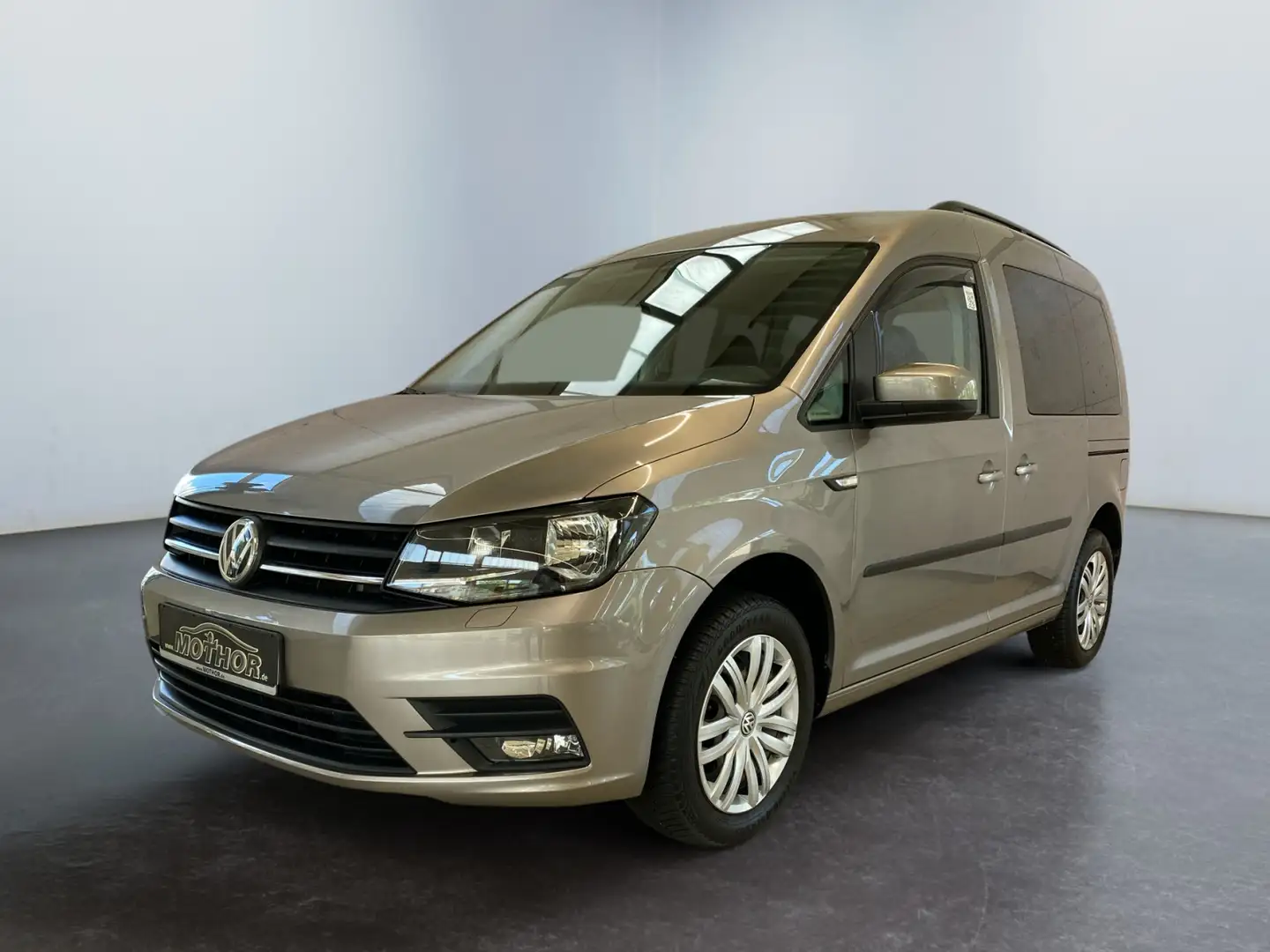 Volkswagen Caddy 2.0 TDI Standheizung NAVI Einparkhilfe Beżowy - 2