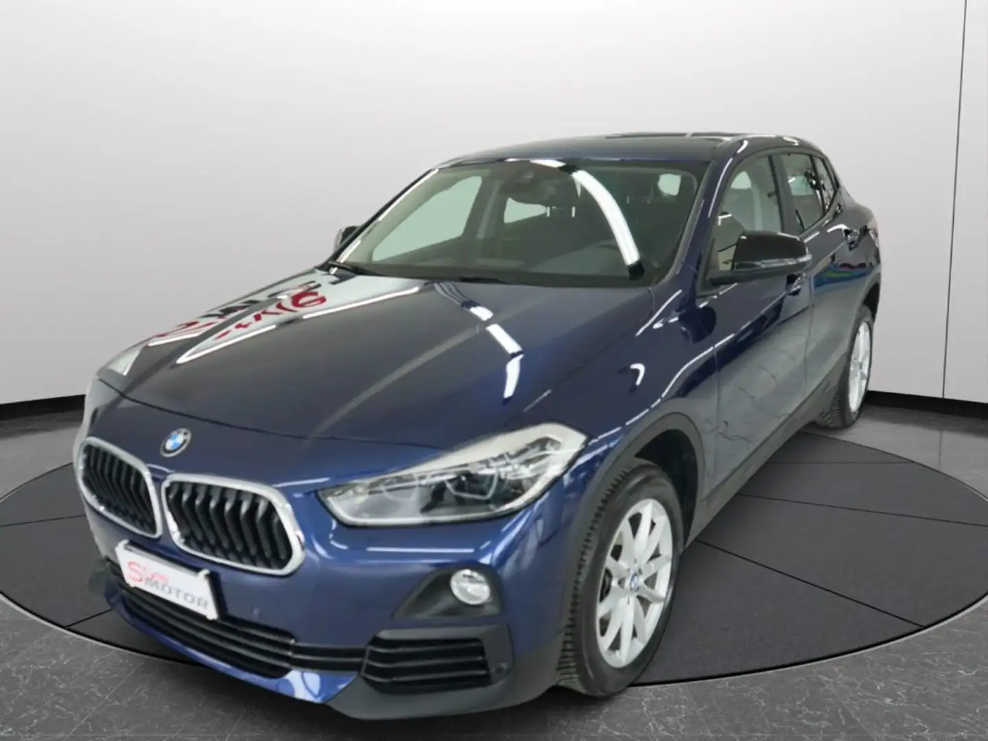 BMW X2 sDrive16d Business-X Uniprop. Ufficiale Tagliandi Blu/Azzurro - 2