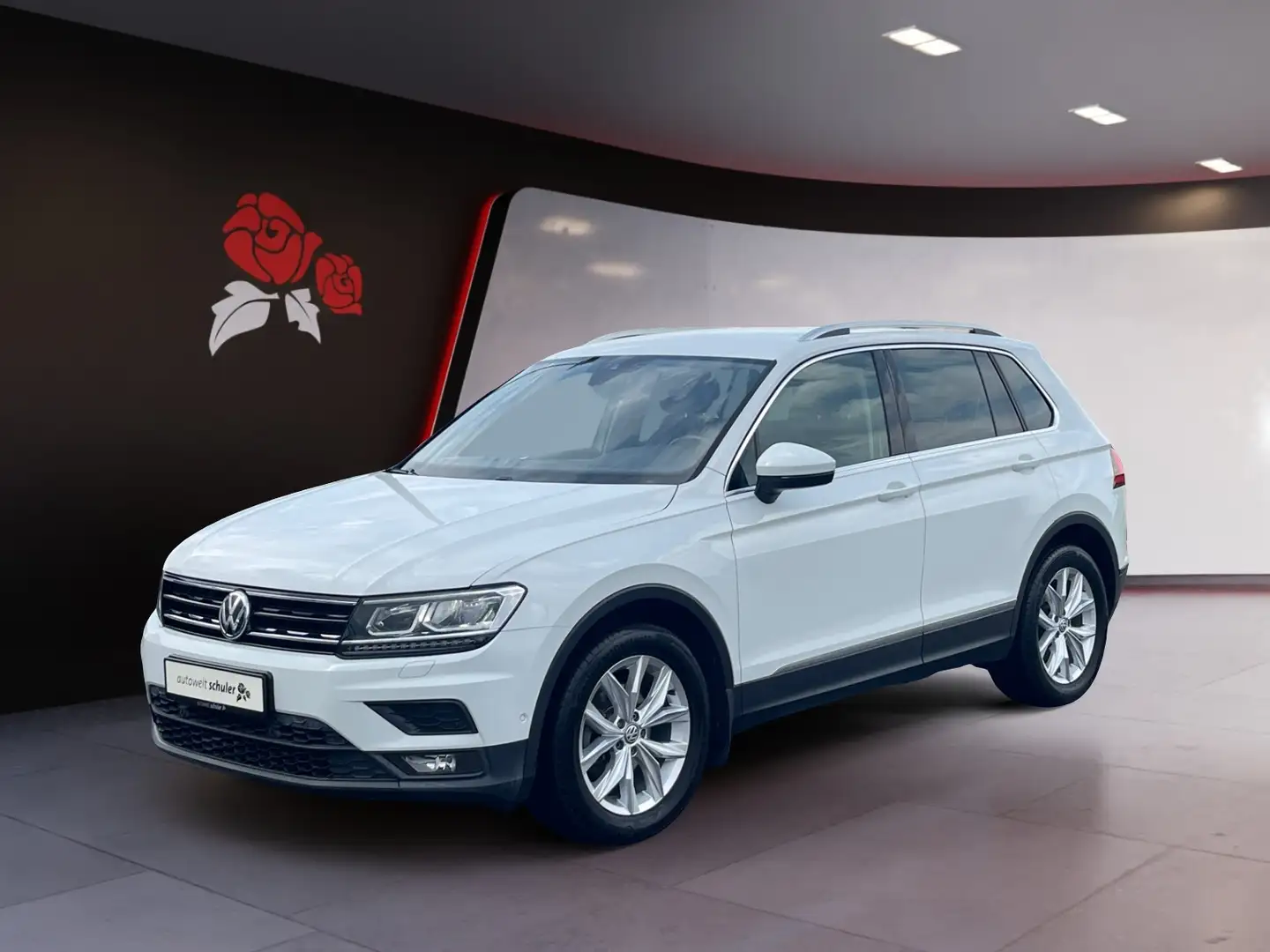 Volkswagen Tiguan 1,4 TSI 4motion Comfortline AHK Blanc - 2