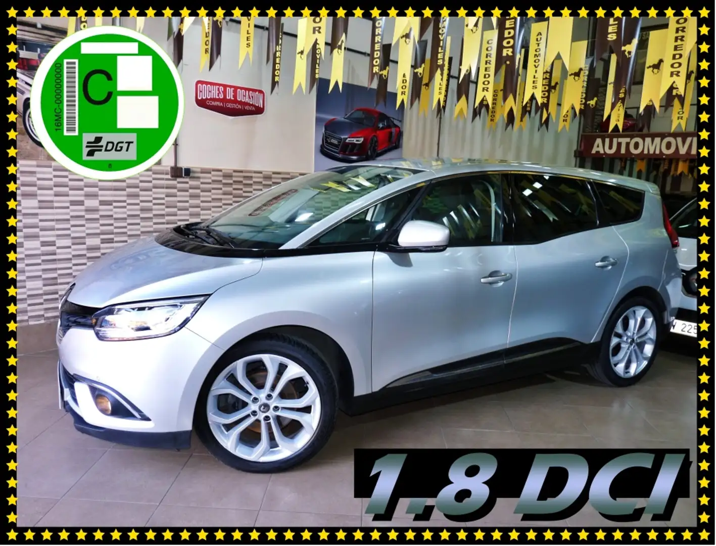 Renault Scenic dCi Zen Blue S&S 88kW Grau - 1