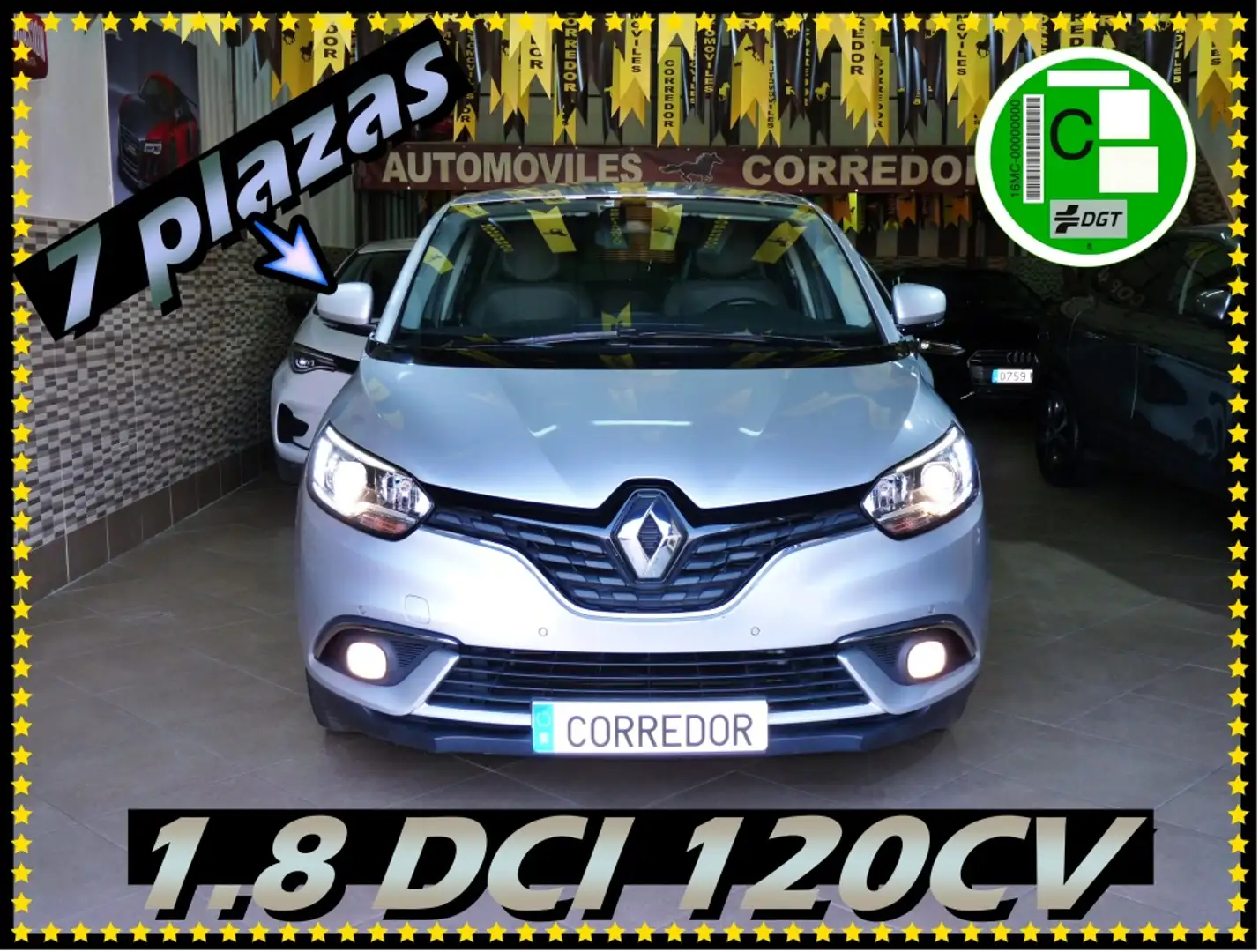 Renault Scenic dCi Zen Blue S&S 88kW Grau - 2