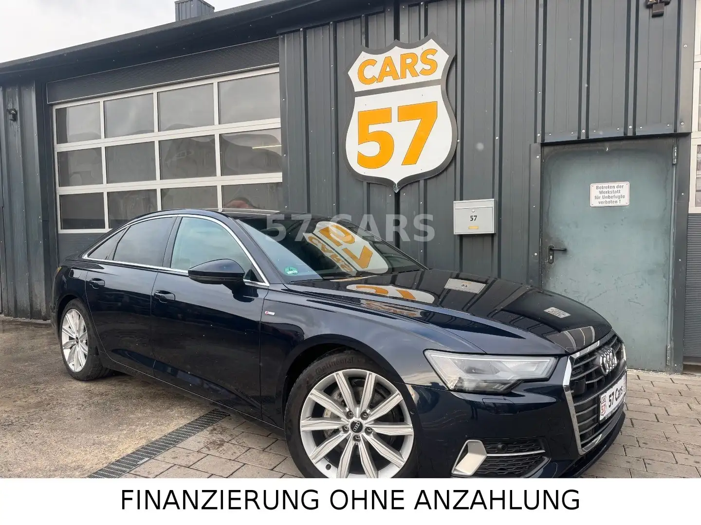 Audi A6 Lim. 40 TDI Quattro S- Line Sport PDC Blau - 1