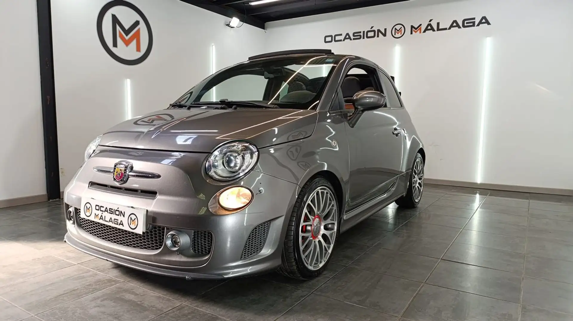 Abarth 500 C 595 Turismo 1.4 16v T-Jet 160cv E6 Gris - 1