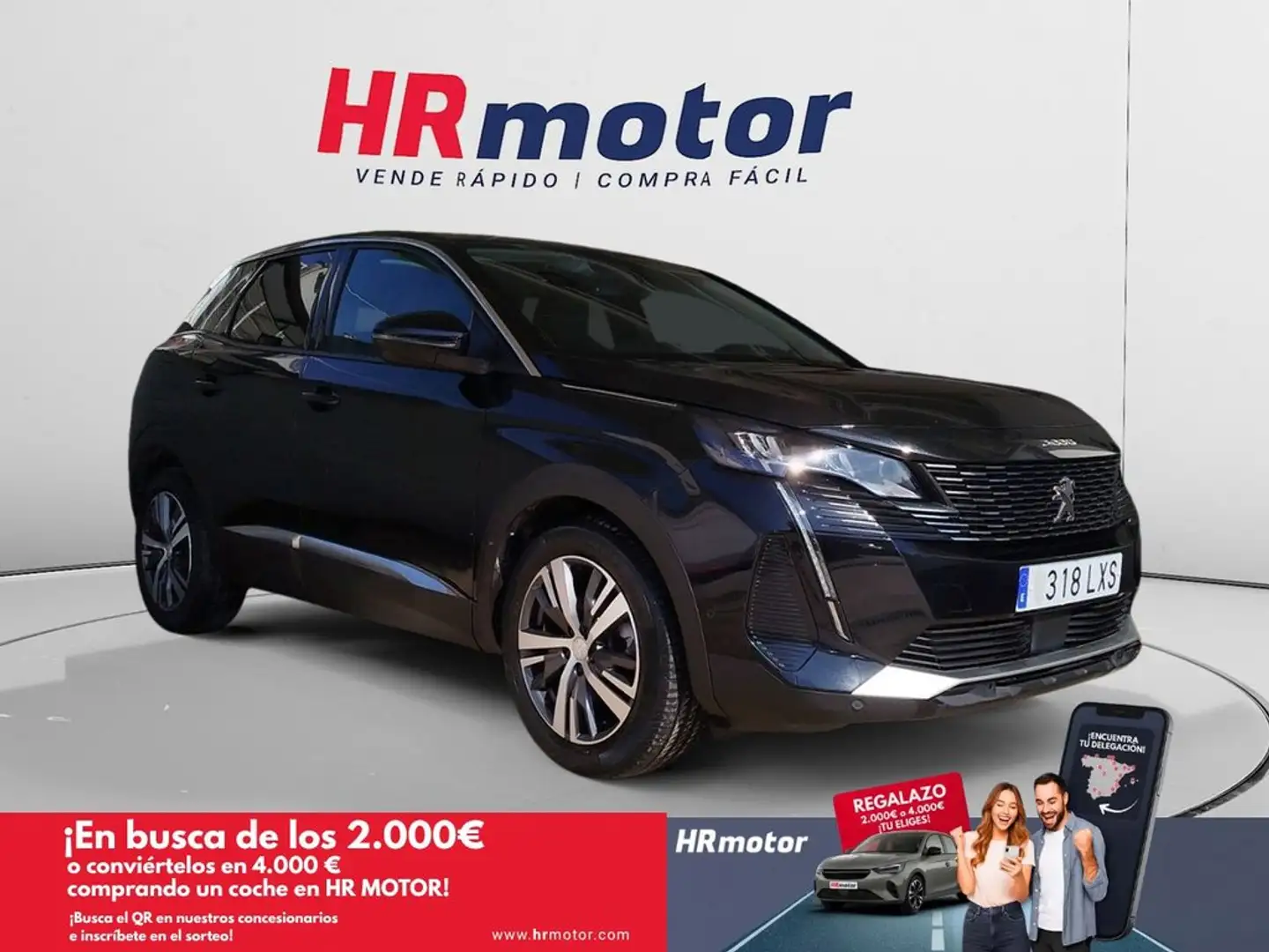 Peugeot 3008 Allure Pack Negro - 1