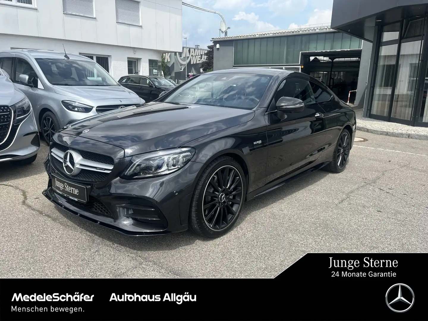 Mercedes-Benz C 43 AMG C 43 AMG 4M Night 19" Carbon Sitzklima LEDER Gris - 1